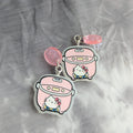 Hello Kitty Rice Cooker Earrings