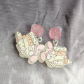 Cream Bunny Bakery Earrings