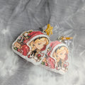 Christmas Anime Girl Earrings