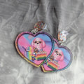 Lisa Frank Puppy Heart Earrings