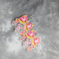 Piglet Pink Bow Earrings