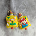 Mario Block Bead Earrings