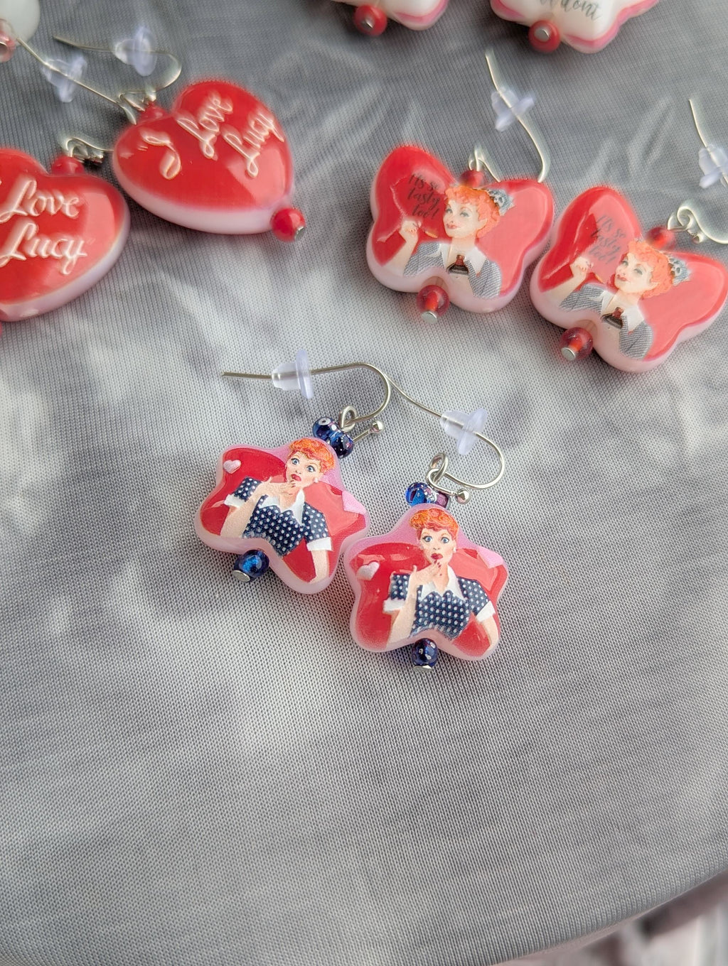 I Love Lucy Pinup Star Earrings