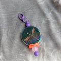 Sagittarius Zodiac Beaded Keychain