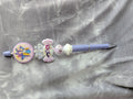 Lavender Girl Group Beaded Pen #1