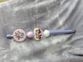 Lavender Girl Group Beaded Pen #5