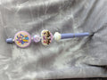 Lavender Girl Group Beaded Pen #8
