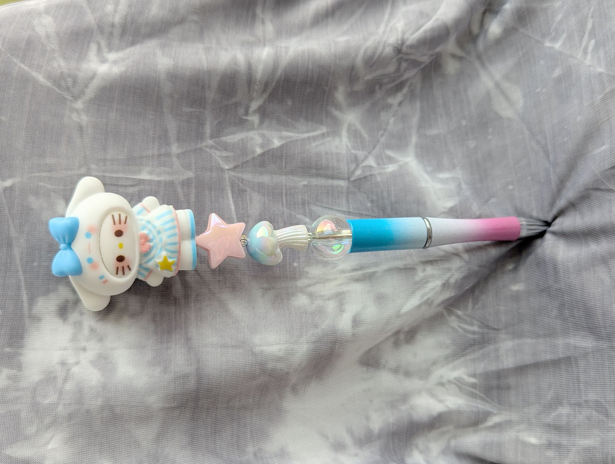 Hello Kitty Puppy Costume Beaded Pen