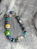 Wizard Chibi Beaded Bag Charm (Blond)