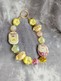 Pompompurin Yellow Beaded Bag Charm
