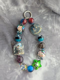 Wizard Chibi Beaded Bag Charm (Glasses)